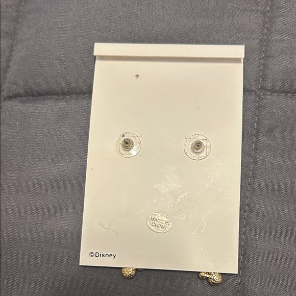 BaubleBar Gold and Silver Crystal Earrings Mickey Crystal - Picture 2 of 2